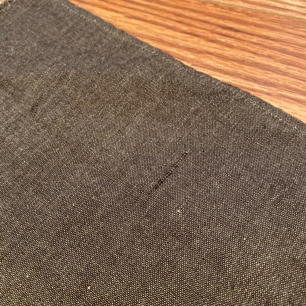 WEST ELM TABLE CLOTH RUNNER BROWN TABLE CLOTH color block